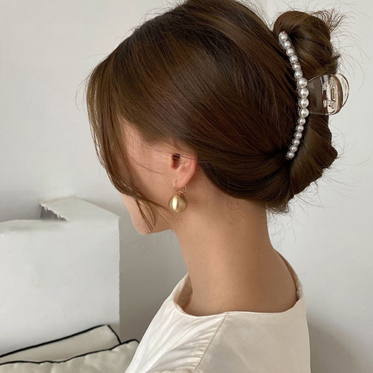 あちゃちゅむ　パンジーヘアクリップ Coucou Suzette】 ククシュゼット Purple pansy パンジー ミニヘ