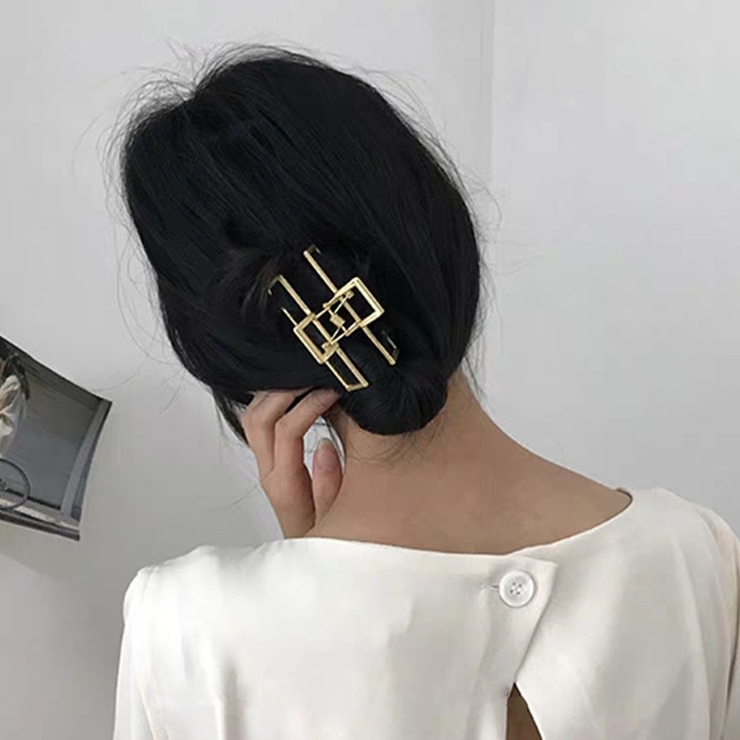 ヘアクリップ ゴールド バンスクリップ | Miniministore | 詳細画像8 