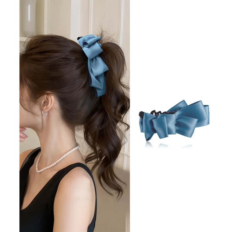 バナナクリップ ビッグリボンヘアクリップ | Miniministore | 詳細画像25 