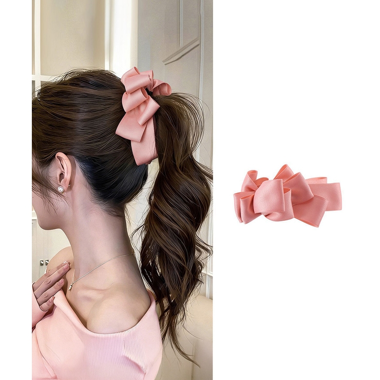バナナクリップ ビッグリボンヘアクリップ | Miniministore | 詳細画像29 
