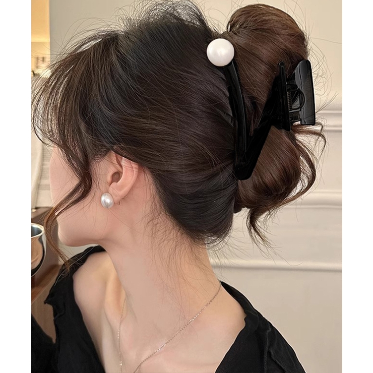 大粒パールバンスクリップ上品ヘアクリップ | Miniministore | 詳細画像3 