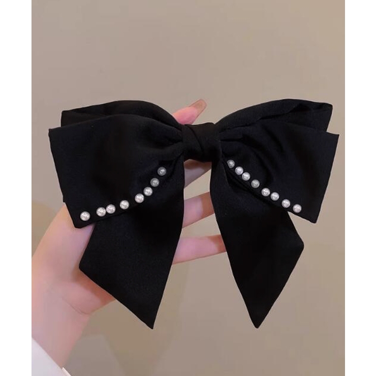 ビッグリボン バレッタ ヘアクリップ上品 | Miniministore | 詳細画像7 