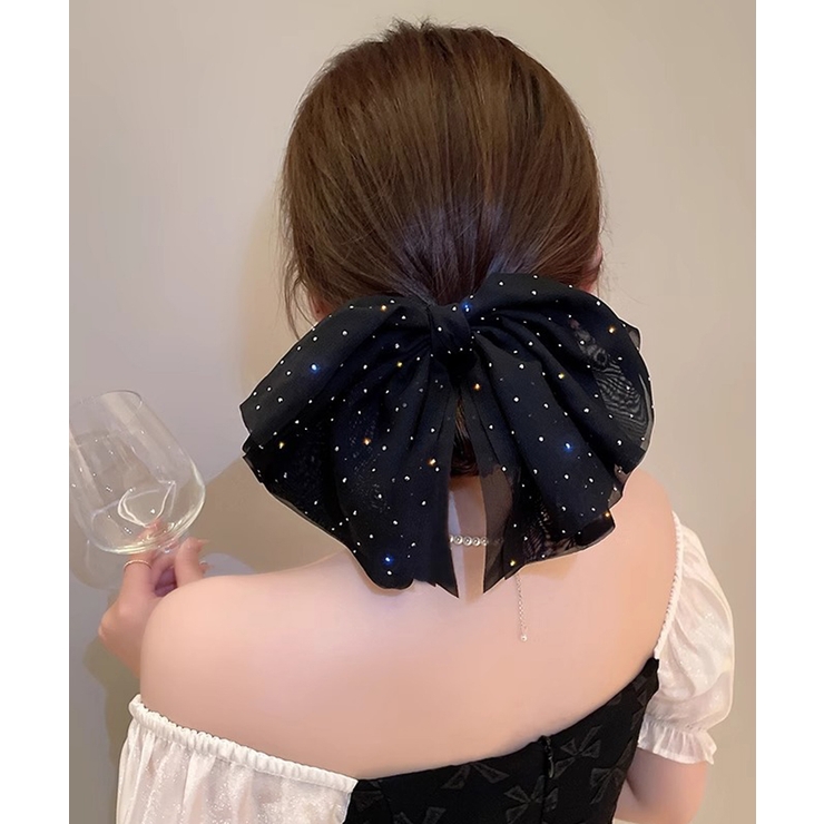 ビッグリボン バレッタ ヘアクリップ上品 | Miniministore | 詳細画像2 