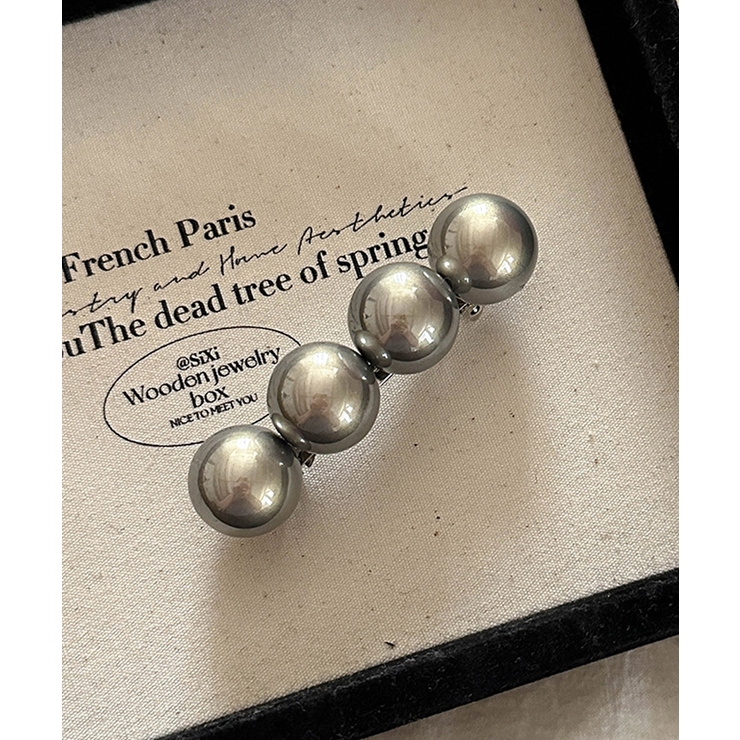 フェイクパール ヘアクリップ 大人可愛い | Miniministore | 詳細画像11 