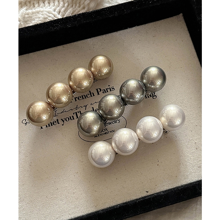 フェイクパール ヘアクリップ 大人可愛い | Miniministore | 詳細画像12 