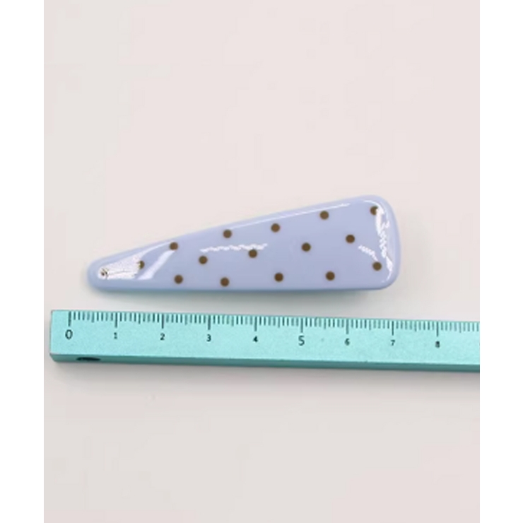 ドット柄 三角ヘアクリップ韓国風 可愛い | Miniministore | 詳細画像12 