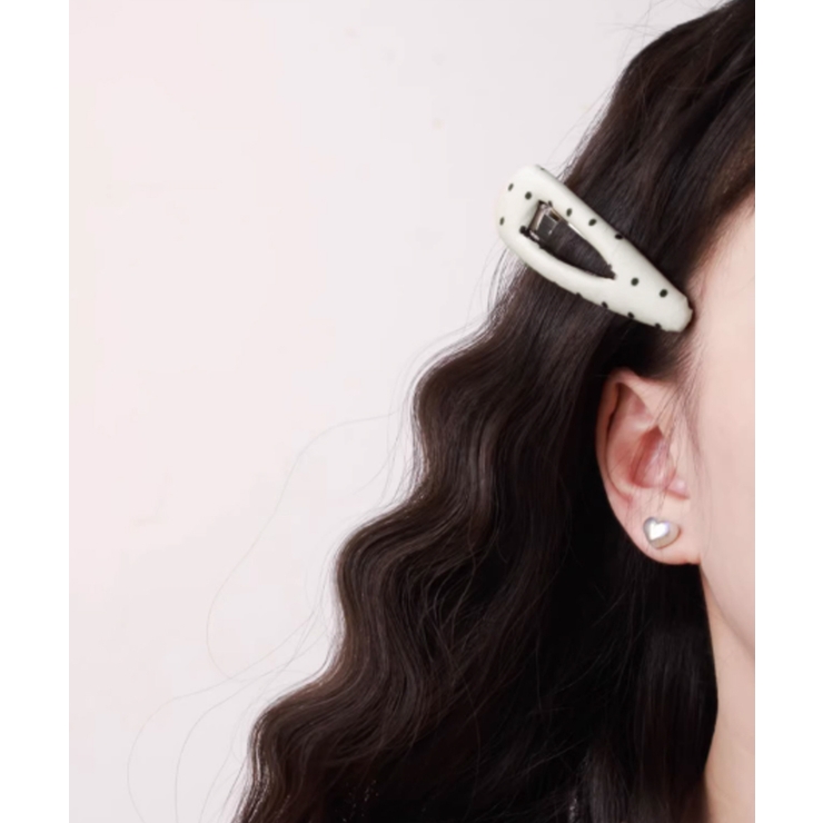 ドット柄 ヘアピン 韓国風 パッチンピン | Miniministore | 詳細画像5 