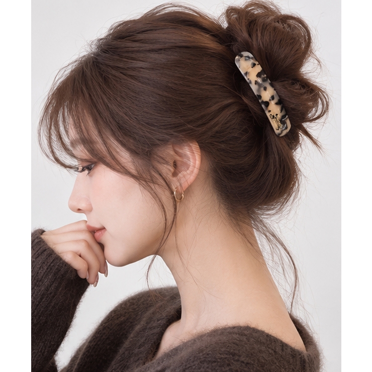 マーブル柄 バレッタ ヘアクリップ 上品 | Miniministore | 詳細画像13 
