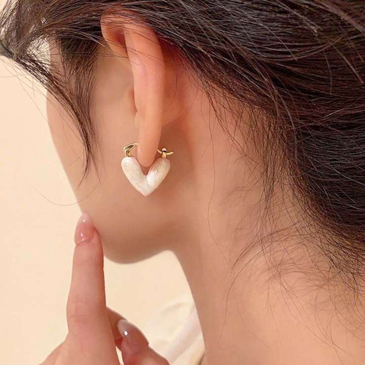 ハート型 | ハートピアス レディース 耳飾り | Miniministore