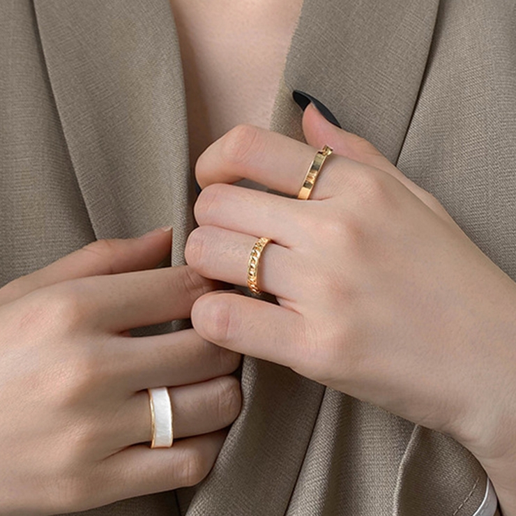 マルチデザイン リングセット 指輪 新作 | Miniministore | 詳細画像4 