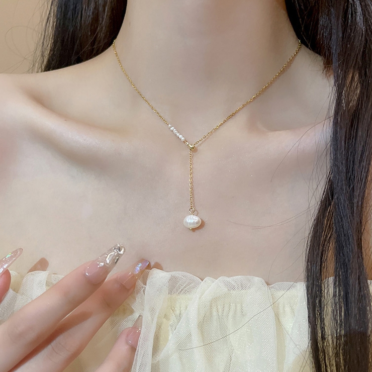 ネックレス ペンダント パール 韓国風 | Miniministore | 詳細画像4 