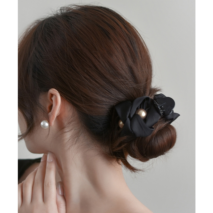 フラワーヘアバンスクリップ 簡単まとめ髪 | Miniministore | 詳細画像5 
