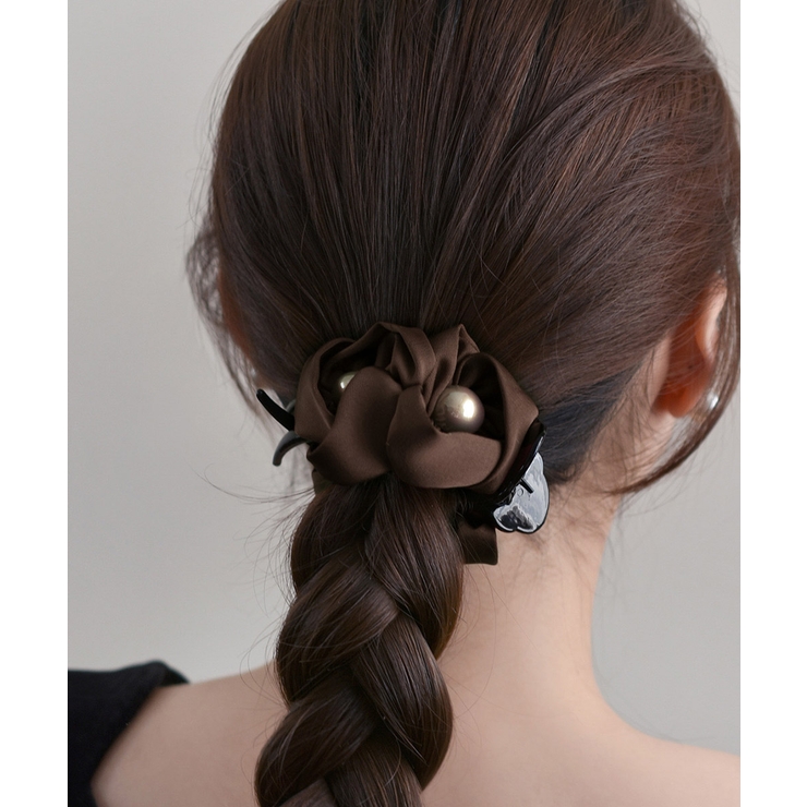 フラワーヘアバンスクリップ 簡単まとめ髪 | Miniministore | 詳細画像7 