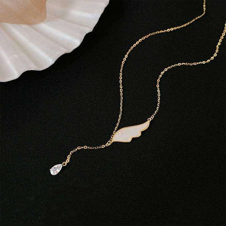 ネックレス 天使の羽根モチーフ 結婚式 | Miniministore | 詳細画像4 