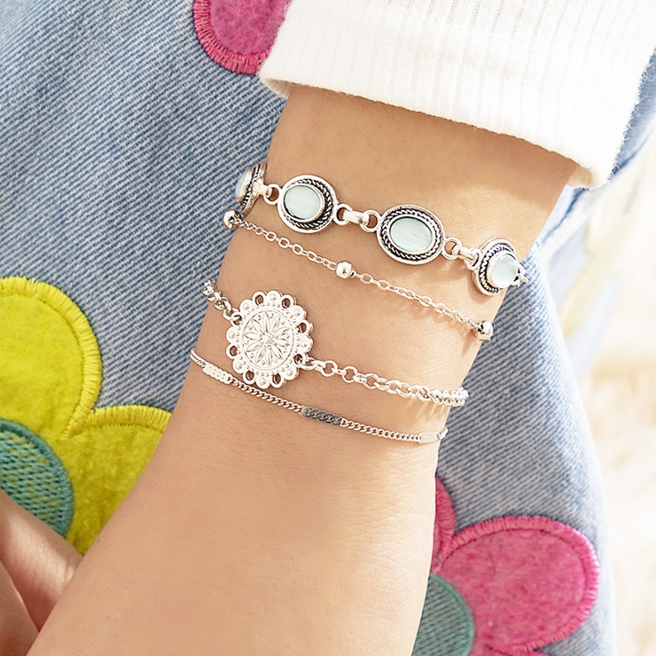 ブレスレット リゾート風 チェーン 合金 | Miniministore | 詳細画像4 