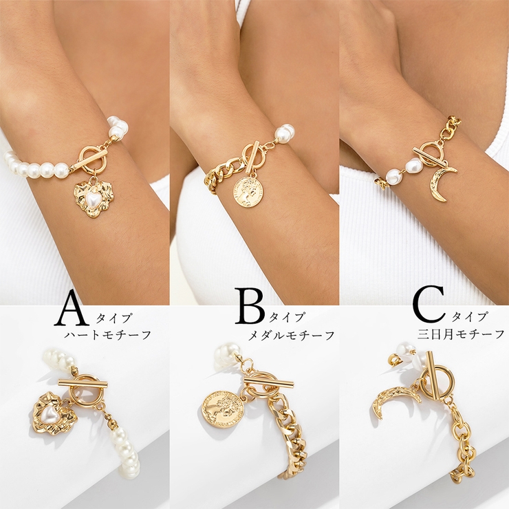 ブレスレット 上品 韓国風 ボリューム感 | Miniministore | 詳細画像2 