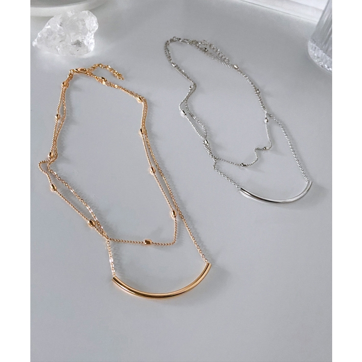 2連チェーンネックレス レディース 上品 | Miniministore | 詳細画像4 