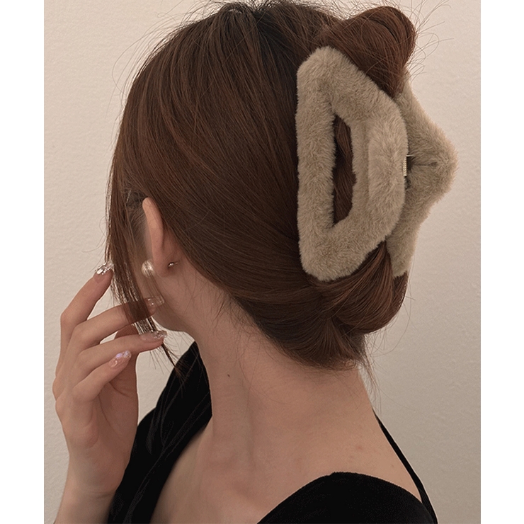 ファーバンスクリップ 韓国 ヘアクリップ | Miniministore | 詳細画像1 