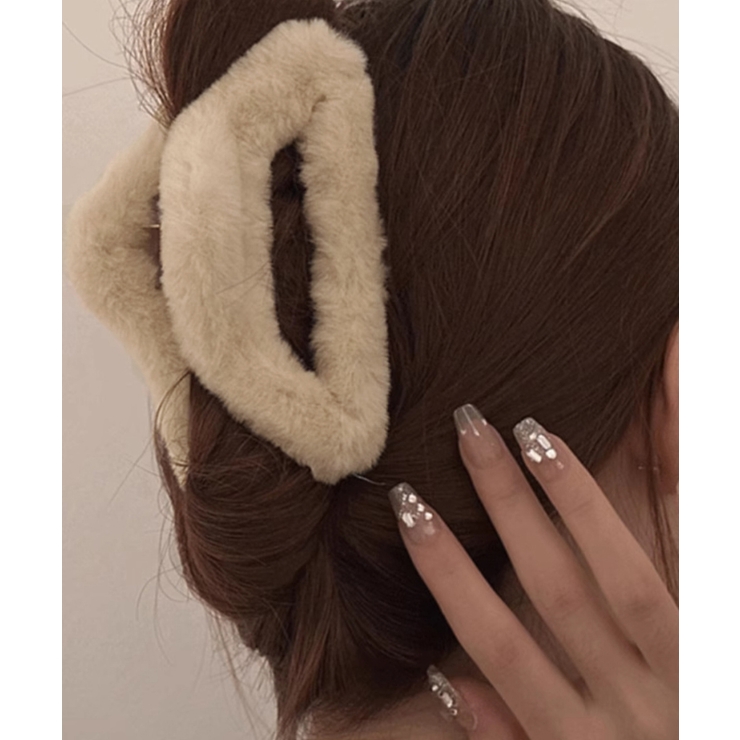 ファーバンスクリップ 韓国 ヘアクリップ | Miniministore | 詳細画像4 