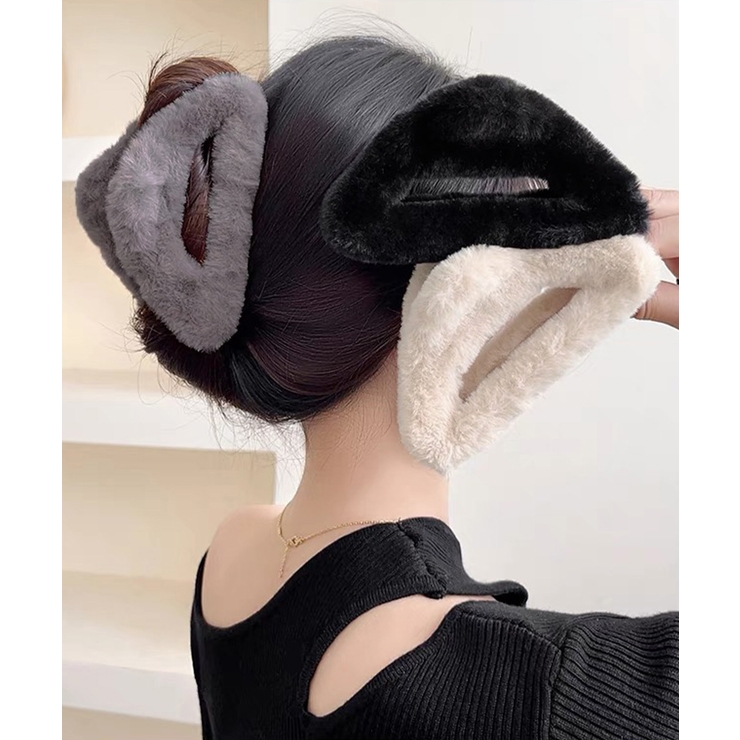 ファーバンスクリップ 韓国 ヘアクリップ | Miniministore | 詳細画像6 