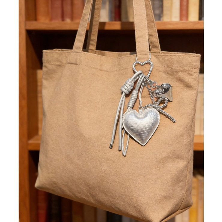 バッグチャームリボン＆ハートキーホルダー | Miniministore | 詳細画像12 