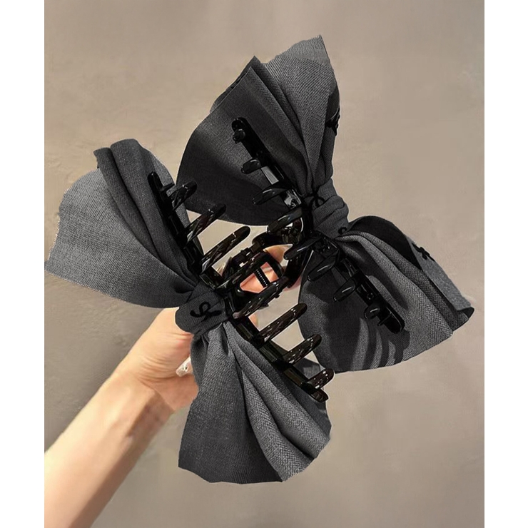 リボンヘアクリップ ビッグリボンバレッタ | Miniministore | 詳細画像5 