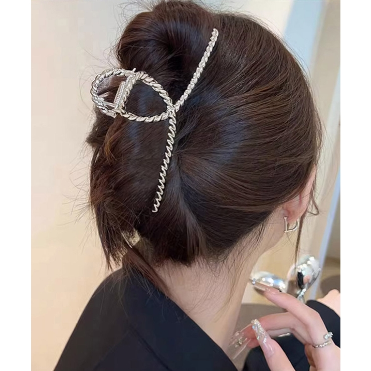 シルバー | バンスクリップ 韓国風 レディース | SUNSHINE CLOSET