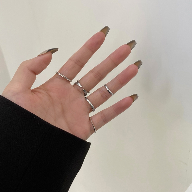 リングセット レディース 韓国風 指輪 | Miniministore | 詳細画像8 