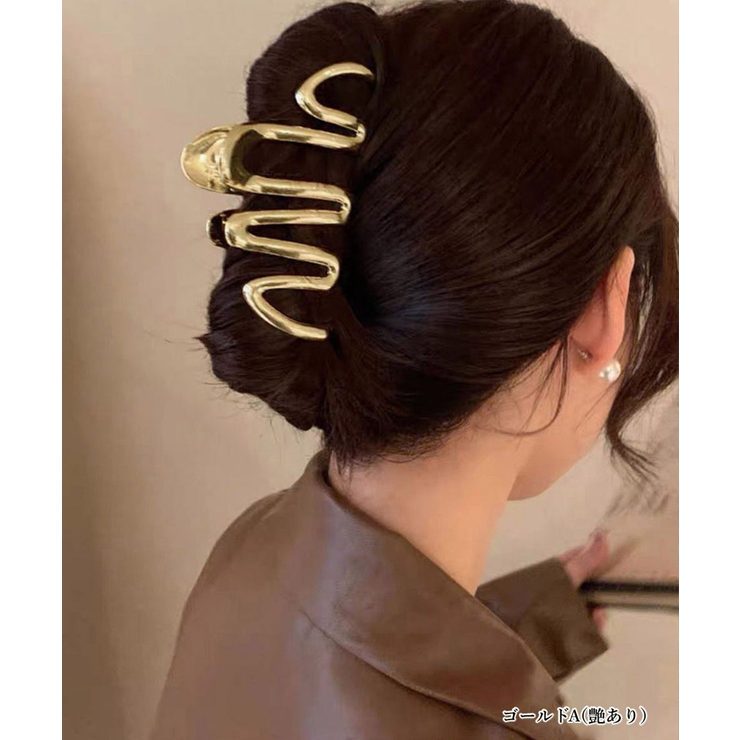 ウェーブヘアクリップ メタルヘアクリップ[品番：II000011291]｜Miniministore（ミニミニストア）の レディースファッション通販｜SHOPLIST（ショップリスト）