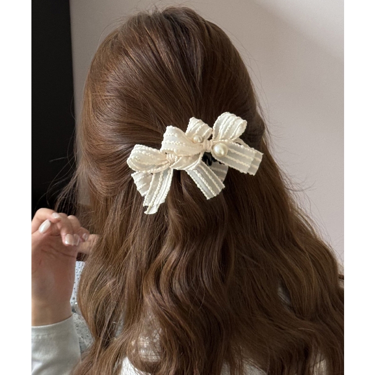 アイボリー | レディース ヘアクリップ ヘアアクセサリー | SUNSHINE CLOSET