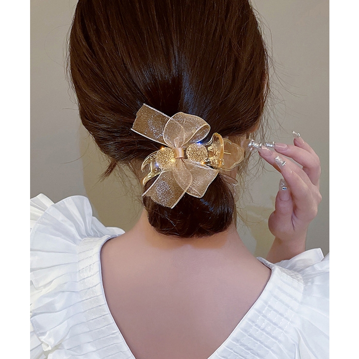 ベージュ | レディース ヘアアクセサリー ハーフアップ | SUNSHINE CLOSET