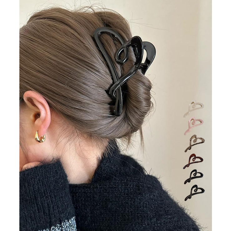 バンスクリップ 大きめ ヘアクリップ | Miniministore | 詳細画像1 