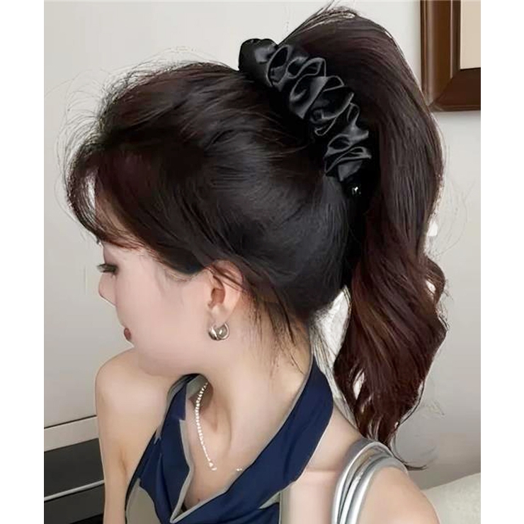 プリーツ バナナクリップ ヘアクリップ | Miniministore | 詳細画像3 