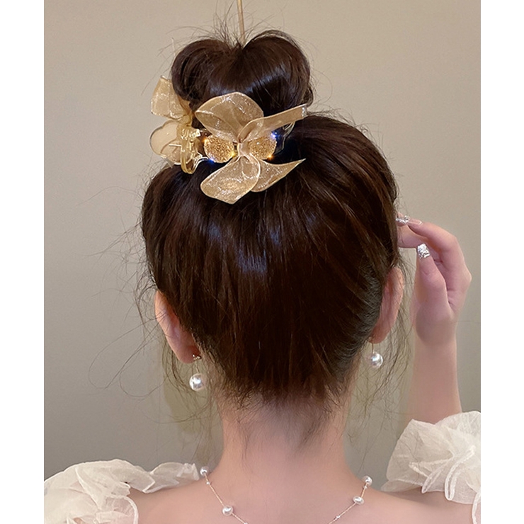 バンスクリップ リボン ヘアクリップ | Miniministore | 詳細画像6 