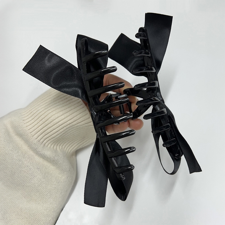 【残りわずか★】HERMES レディース ヘアクリップ PM リボン ヘアクリップ バンスクリップ リボン[品番:II000009939