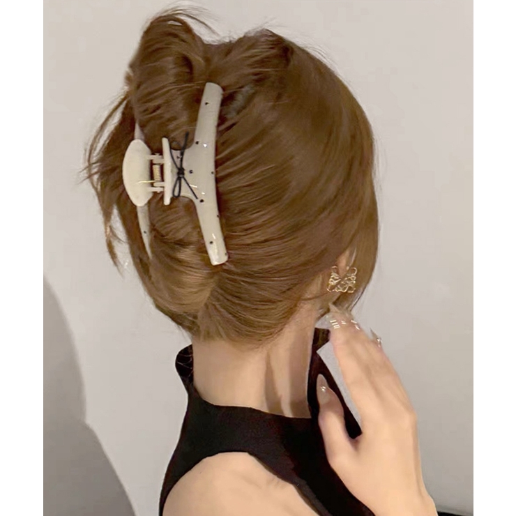 バンスクリップ リボンヘアクリップ 新作 | Miniministore | 詳細画像3 