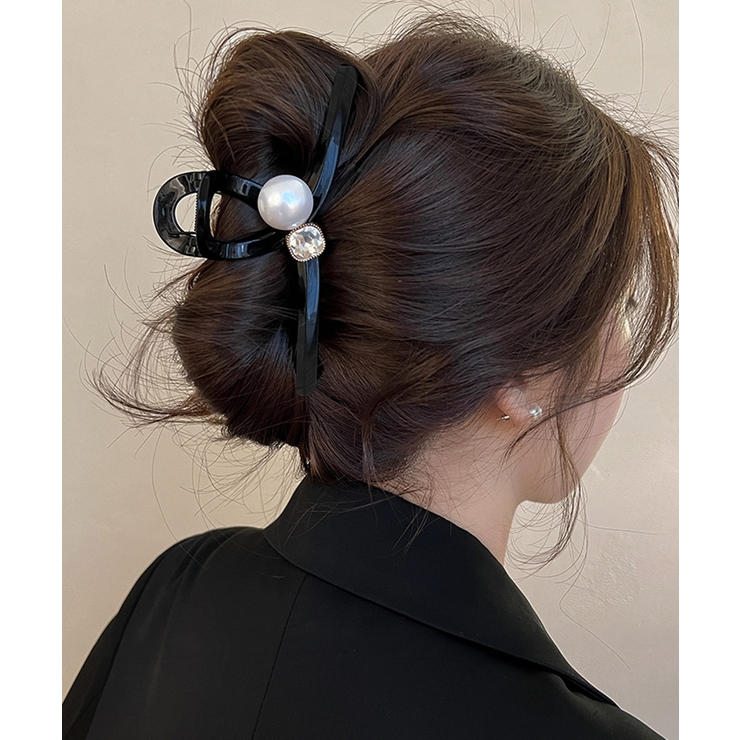 バンスクリップ ヘアクリップ パール | Miniministore | 詳細画像11 