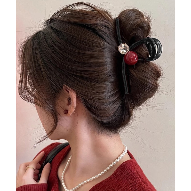 バンスクリップ ヘアクリップ パール | Miniministore | 詳細画像15 