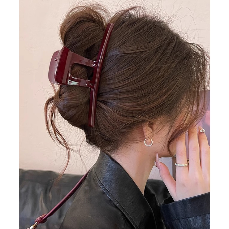 バンスクリップ 大きめ ヘアクリップ | Miniministore | 詳細画像2 