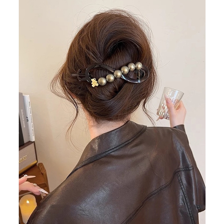 バナナクリップ パール 可愛いくま韓国風 | Miniministore | 詳細画像10 