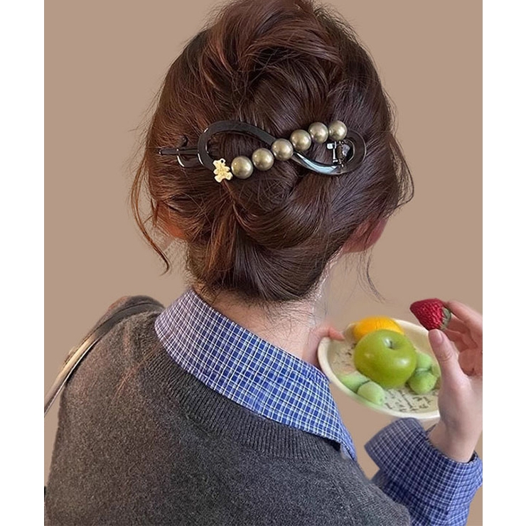 バナナクリップ パール 可愛いくま韓国風 | Miniministore | 詳細画像11 