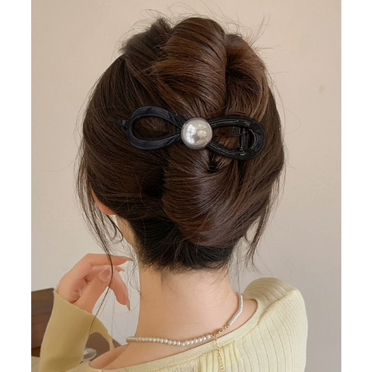 バナナクリップ パール 可愛いくま韓国風 | Miniministore | 詳細画像3 