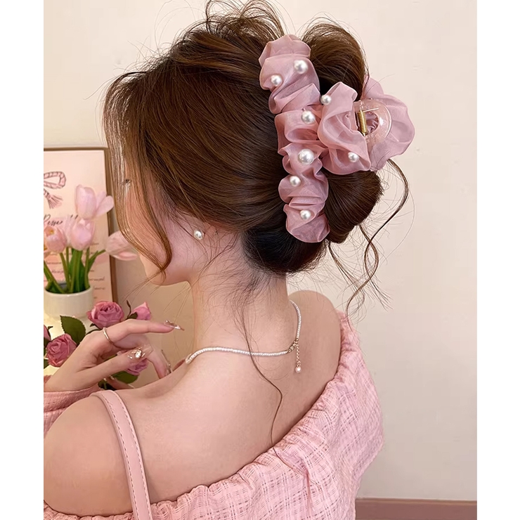 バンスクリップ ヘアクリップ パール | Miniministore | 詳細画像9 