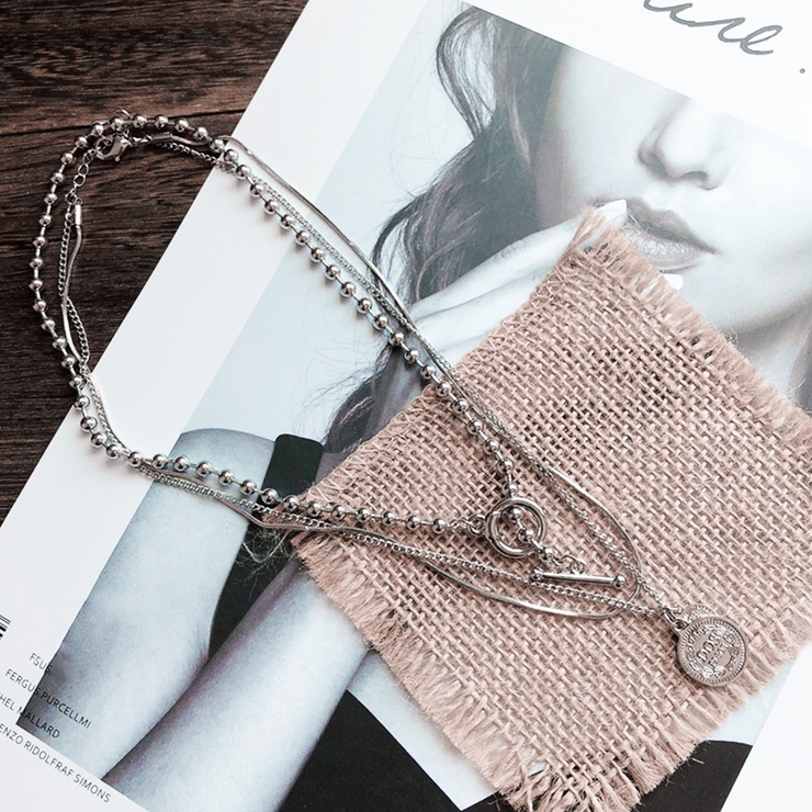 2連ネックレス レディース 韓国 首飾り | Miniministore | 詳細画像10 