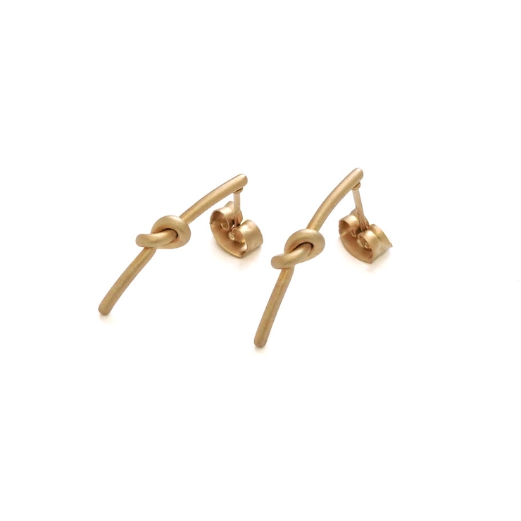 結びピピアスマットメタル | monamona | 詳細画像5 