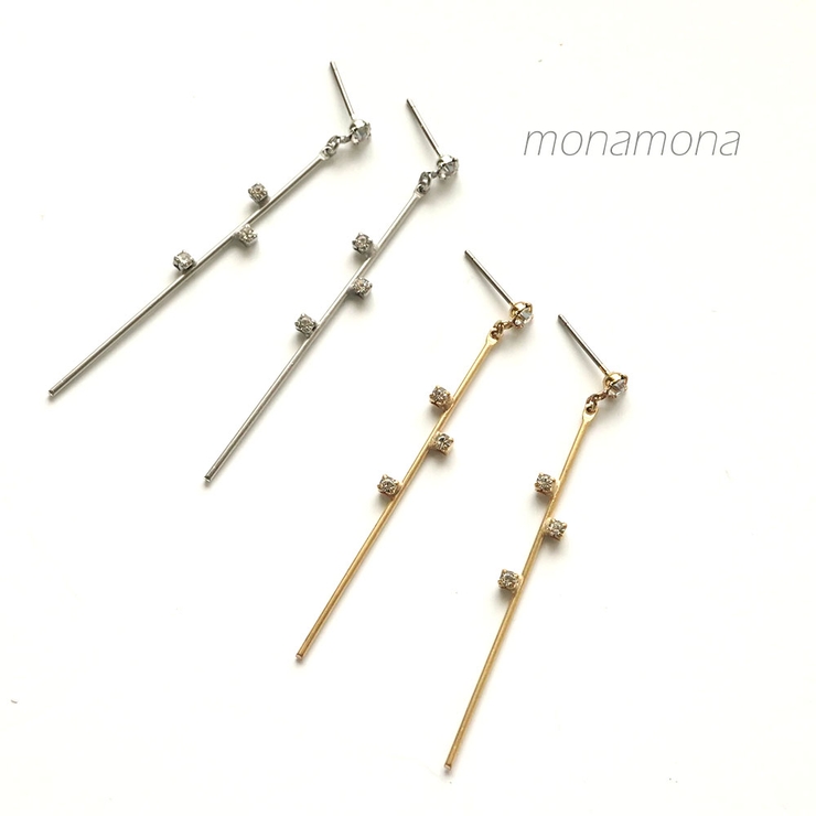 マットカラースティックピアス | monamona | 詳細画像1 