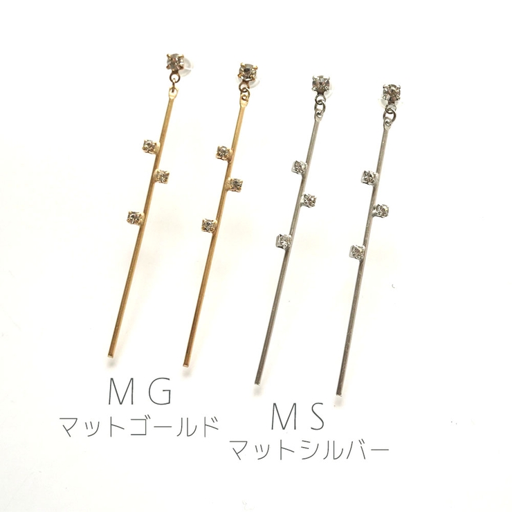 マットカラースティックピアス | monamona | 詳細画像2 