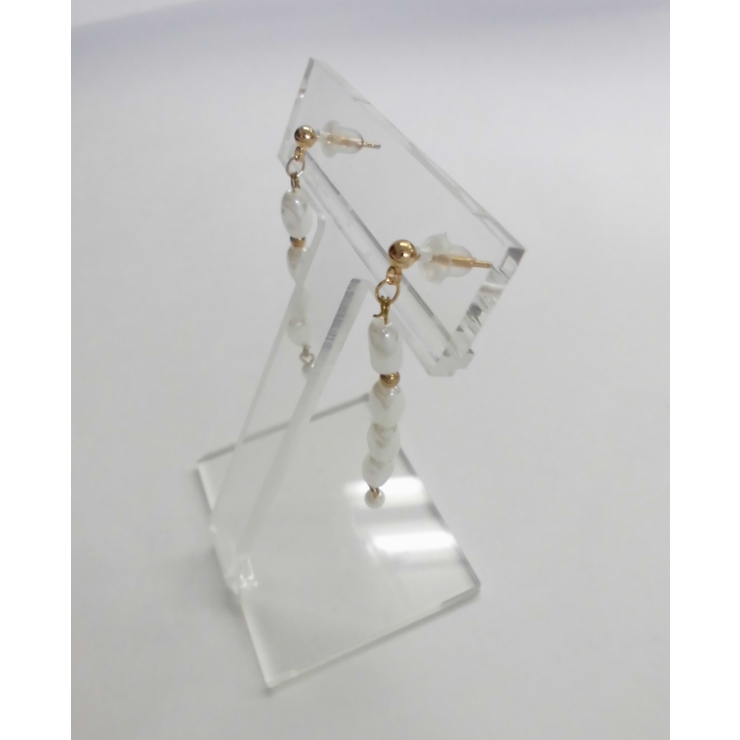 ロングパールイヤリング | monamona | 詳細画像2 