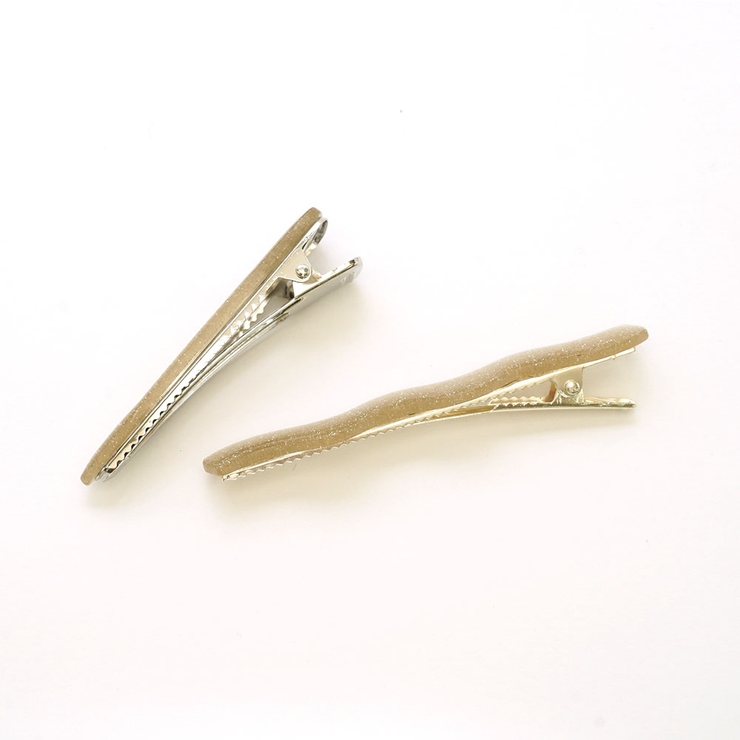 ヘアクリップセット クリアラメ 波型 三角 セットクリップ | monamona | 詳細画像8 