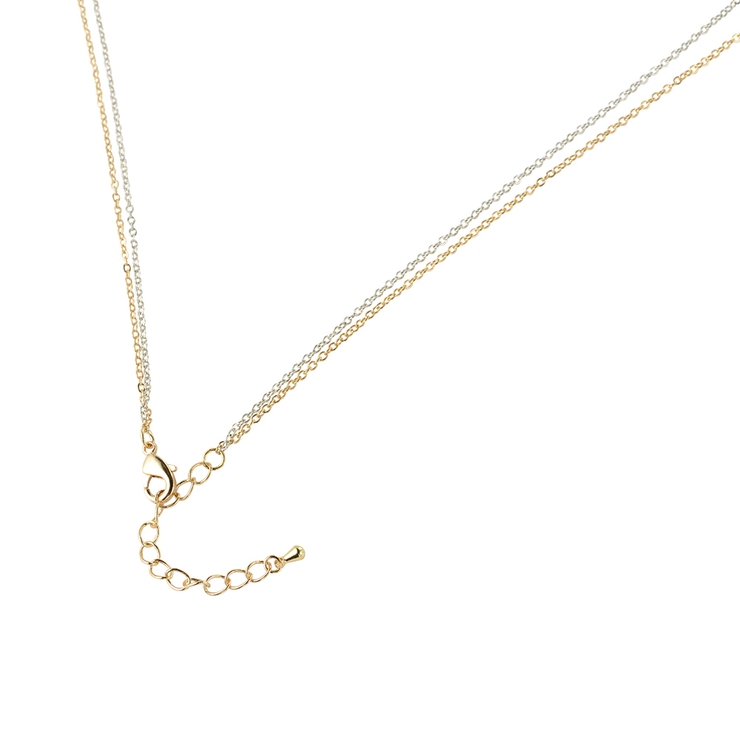 Vパーツ2連ネックレス | monamona | 詳細画像4 